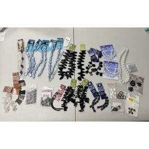 31 Pcs Jewelry Making Craft Supply Lot Beads And Charms‎ New